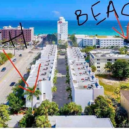 Across The Ocean Few Steps To Beach Contemporary Three Bedroom Townhouse Pompano Beach Eksteriør billede